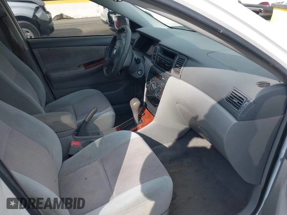 2007 Toyota Corolla CE with VIN JTDBR32E570113526, listed as a IAAI auction lot 41543348 with 231,847 mi miles and . Bid and sale history available at DreamBid. Image 5.