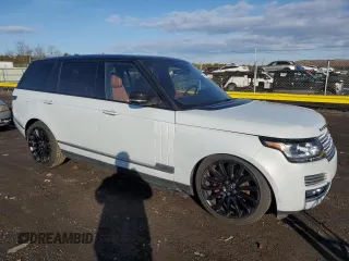 2017 Land Rover Range Rover with VIN SALGV5FEXHA362660, listed as a Copart auction lot 44452045 with 97,149 mi miles and Clean title. Bid and sale history available at DreamBid. Image 4.