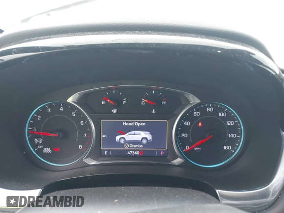 2022 Chevrolet Traverse LT Cloth с VIN 1GNERGKW1NJ129489, выставлен на аукционе IAAI как лот 42366174 с пробегом 47 340 миль миль и . История ставок и продаж доступна на DreamBid. Изображение 7.