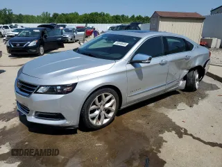 2017 Chevrolet Impala Premier with VIN 2G1145S38H9149862, listed as a Copart auction lot 58846635 with 71,361 mi miles and Salvage title. Bid and sale history available at DreamBid. Image 1.