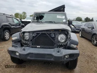 2020 Jeep Wrangler Willys with VIN 1C4GJXAN4LW225781, listed as a Copart auction lot 67316964 with 48,306 mi miles and Salvage title. Bid and sale history available at DreamBid. Image 5.