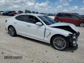 2020 Genesis G70 2.0T with VIN KMTG64LA6LU062428, listed as a Copart auction lot 70580194 with 43,226 mi miles and Non Repairable. Bid and sale history available at carsss.com. Image 4.