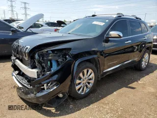 2017 Jeep Cherokee Overland с VIN 1C4PJMJS9HW574785, выставлен на аукционе Copart как лот 61426545 с пробегом 71 883 миль миль и Списание • Salvage title. История ставок и продаж доступна на DreamBid. Изображение 1.