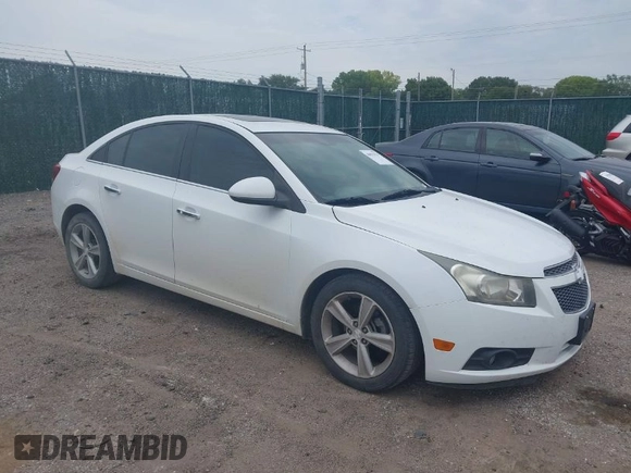2012 Chevrolet Cruze 2LT with VIN 1G1PG5SC8C7253389, listed as a IAAI auction lot 40073939 with 163,742 mi miles and . Bid and sale history available at DreamBid. Image 1.