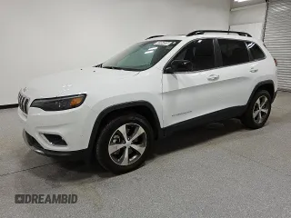 2022 Jeep Cherokee Limited with VIN 1C4PJMDX1ND504146, listed as a Copart auction lot 62564095 with 34,155 mi miles and Clean title. Bid and sale history available at DreamBid. Image 1.