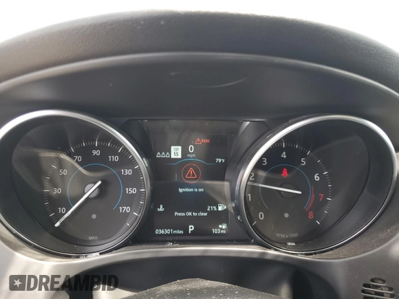 2020 Jaguar F-Pace 25t Premium z VIN SADCJ2FX5LA630349, wystawiony jako Copart lot #52167355 z przebiegiem 36 301 mil mil oraz Szkoda całkowita • Salvage title. Historia ofert i sprzedaży dostępna na DreamBid. Obrazek 9.