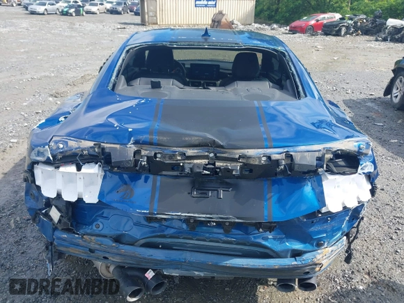 2024 Ford Mustang GT with VIN 1FA6P8CFXR5412162, listed as a IAAI auction lot 42203438 with 21,013 mi miles and . Bid and sale history available at DreamBid. Image 16.