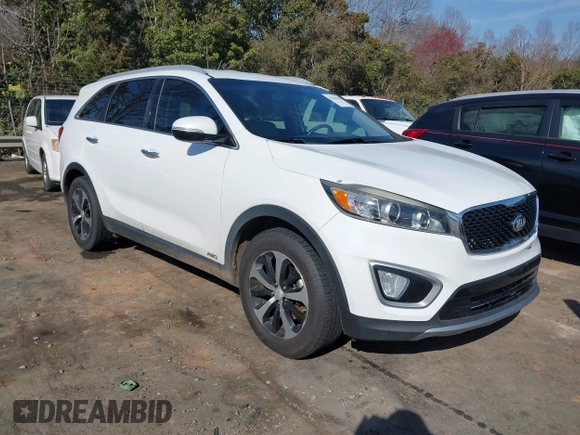 2016 Kia Sorento EX with VIN 5XYPHDA19GG145323, listed as a IAAI auction lot 41788183 with 120,756 mi miles and . Bid and sale history available at DreamBid. Image 1.