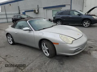 2003 Porsche 911 Carrera with VIN WP0CA29933S651770, listed as a Copart auction lot 44221025 with 153,332 mi miles and Salvage Title. Bid and sale history available at carsss.com. Image 4.