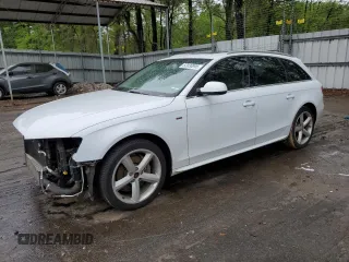 2012 Audi A4 2.0T Premium Plus with VIN WAUWFAFL8CA039799, listed as a Copart auction lot 52030895 with 102,906 mi miles and Salvage Title. Bid and sale history available at carsss.com. Image 1.