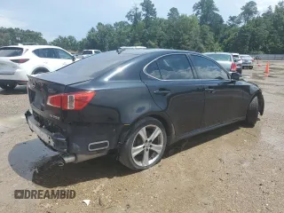 2011 Lexus IS 250 with VIN JTHBF5C24B5138128, listed as a Copart auction lot 63126435 with 156,317 mi miles and Salvage title. Bid and sale history available at DreamBid. Image 3.