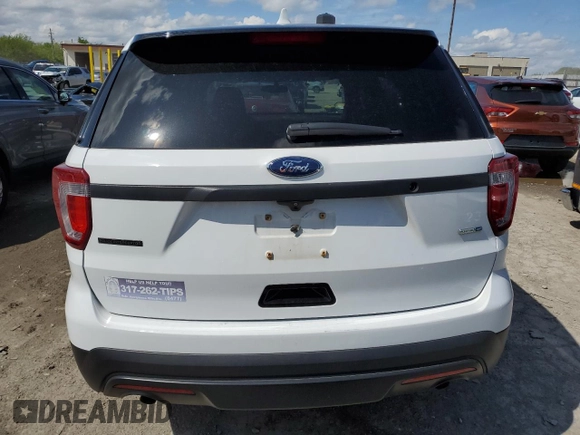 2017 Ford Police Interceptor Utility z VIN 1FM5K8AR4HGC78474, wystawiony jako Copart lot #55477895 z przebiegiem Nie podano mil oraz Szkody całkowita. Historia ofert i sprzedaży dostępna na DreamBid. Obrazek 6.