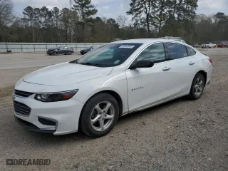 2016 Chevrolet Malibu LS with VIN 1G1ZB5ST5GF228176, listed as a Copart auction lot 48992045 with 180,691 mi miles and Salvage Title. Bid and sale history available at carsss.com. Image 1.