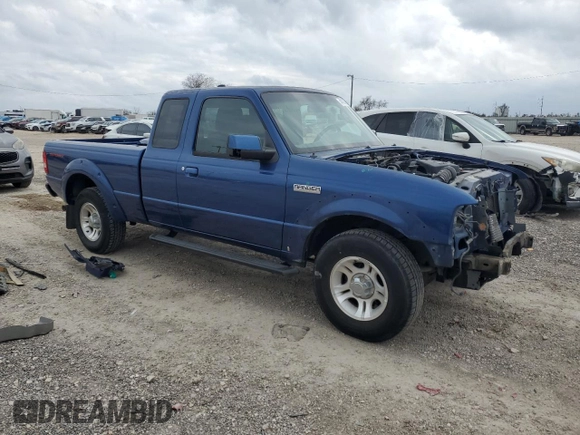 2011 Ford Ranger XL with VIN 1FTKR1EE7BPA87771, listed as a Copart auction lot 44030715 with 79,732 mi miles and Salvage Title. Bid and sale history available at carsss.com. Image 4.