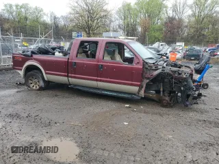2008 Ford F-350 XL with VIN 1FTWW31R58EC25097, listed as a Copart auction lot 50881335 with Not Provided miles and Salvage Title. Bid and sale history available at DreamBid. Image 4.