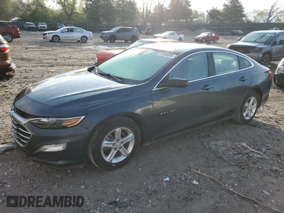 2020 Chevrolet Malibu LS with VIN 1G1ZB5ST5LF133241, listed as a Copart auction lot 51934895 with 63,355 mi miles and Salvage Title. Bid and sale history available at DreamBid. Image 1.