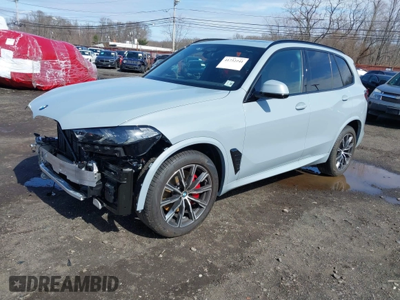 2025 BMW X5 xDrive40i with VIN 5UX23EU05S9W51046, listed as a IAAI auction lot 41732241 with 2,900 mi miles. Bid and sale history available at carsss.com. Image 17.