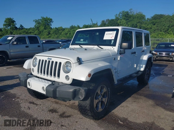 2016 Jeep Wrangler Unlimited 75th Anniversary z VIN 1C4BJWEG1GL250449, wystawiony jako IAAI lot #42204012 z przebiegiem 180 173 mil mil oraz . Historia ofert i sprzedaży dostępna na DreamBid. Obrazek 2.