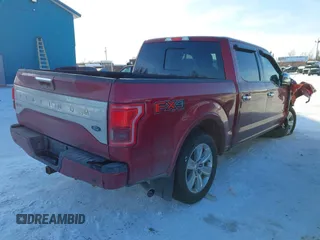 2017 Ford F-150 XL with VIN 1FTEW1EG6HFA47588, listed as a IAAI auction lot 41707391 with 71,529 mi miles. Bid and sale history available at carsss.com. Image 4.