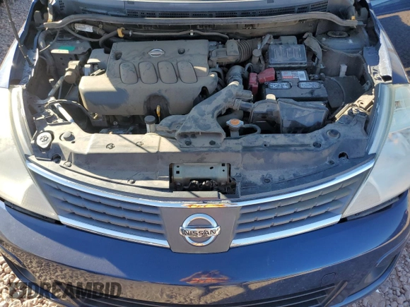2008 Nissan Versa 1.8 S with VIN 3N1BC11E78L385445, listed as a Copart auction lot 44323285 with 79,185 mi miles and Salvage Title. Bid and sale history available at carsss.com. Image 12.
