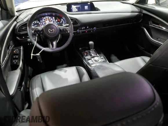 2024 Mazda CX-30 S Carbon Edition with VIN 3MVDMBCM7RM660402, listed as a Copart auction lot 59379585 with 25,912 mi miles and Salvage title. Bid and sale history available at DreamBid. Image 8.