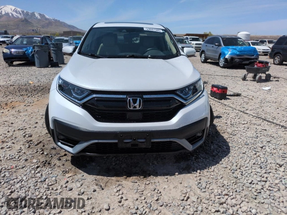 2021 Honda CR-V EX-L with VIN 5J6RW2H83MA002430, listed as a Copart auction lot 53697505 with 26,871 mi miles and Salvage Title. Bid and sale history available at DreamBid. Image 5.