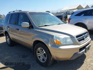 2005 Honda Pilot EX-L z VIN 2HKYF18565H522326, wystawiony jako IAAI lot #42198854 z przebiegiem 190 972 mil mil oraz . Historia ofert i sprzedaży dostępna na DreamBid. Obrazek 1.
