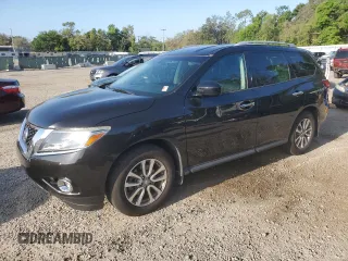 2015 Nissan Pathfinder SV z VIN 5N1AR2MN2FC626602, wystawiony jako Copart lot #51052895 z przebiegiem 116 712 mil mil oraz Szkoda całkowita • Salvage title. Historia ofert i sprzedaży dostępna na DreamBid. Obrazek 1.