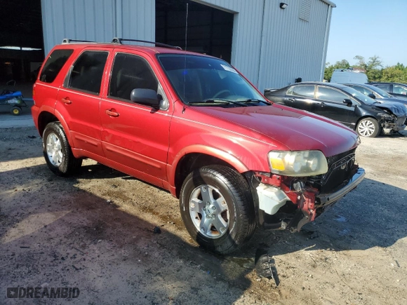 2006 Ford Escape Limited with VIN 1FMYU04186KA28180, listed as a Copart auction lot 71733564 with 190,460 mi miles and Salvage Title. Bid and sale history available at carsss.com. Image 4.