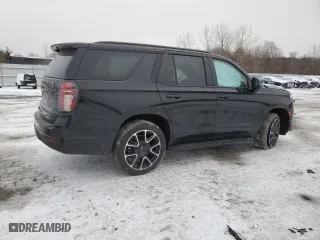 2024 Chevrolet Tahoe RST with VIN 1GNSKRKD6RR304361, listed as a Copart auction lot 41763405 with 0 mi miles and Salvage Title. Bid and sale history available at carsss.com. Image 3.