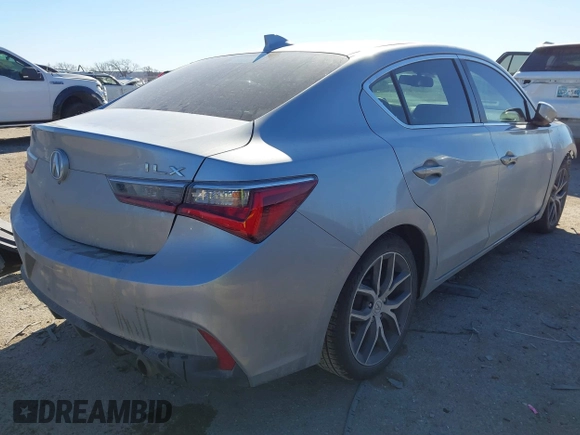 2019 Acura ILX Premium with VIN 19UDE2F79KA006235, listed as a IAAI auction lot 41414443 with 46,266 mi miles and . Bid and sale history available at DreamBid. Image 4.
