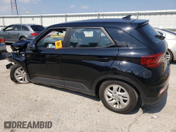 2022 Hyundai Venue SE with VIN KMHRB8A3XNU198171, listed as a Copart auction lot 62867884 with Not provided miles and Salvage title. Bid and sale history available at DreamBid. Image 2.