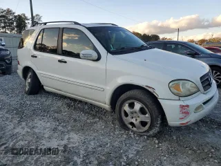 2005 Mercedes-Benz M-Class 3.7L with VIN 4JGAB57E35A524348, listed as a Copart auction lot 79720144 with 220,596 mi miles and Non Repairable. Bid and sale history available at carsss.com. Image 4.