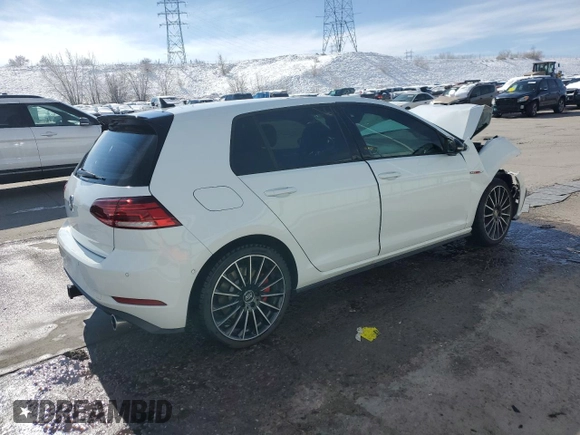 2021 Volkswagen Golf GTI S with VIN 3VW6T7AU1MM010855, listed as a Copart auction lot 48207624 with 15,599 mi miles. Bid and sale history available at carsss.com. Image 3.