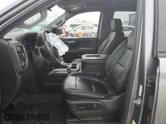 2021 Chevrolet Silverado 1500 RST with VIN 1GCUYEED7MZ121094, listed as a Copart auction lot 80499534 with 45,058 mi miles and Salvage Title. Bid and sale history available at carsss.com. Image 7.