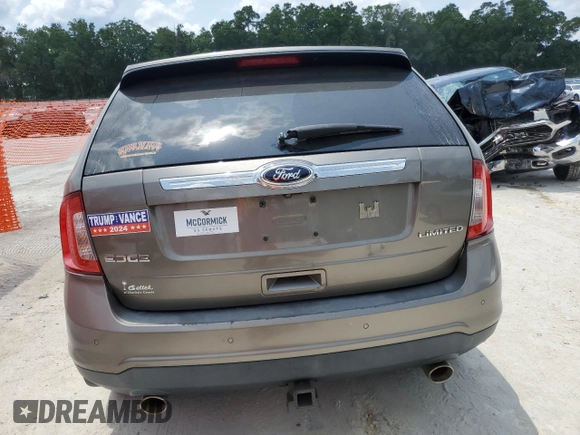 2013 Ford Edge Limited with VIN 2FMDK3KCXDBB05357, listed as a Copart auction lot 55954835 with 101,441 mi miles and Salvage title. Bid and sale history available at DreamBid. Image 6.