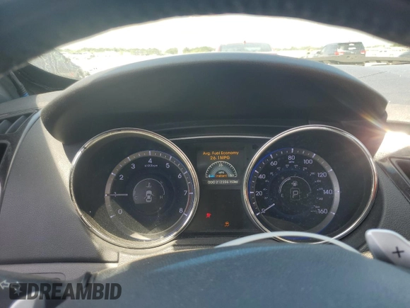 2014 Hyundai Sonata SE with VIN 5NPEC4AC7EH830904, listed as a Copart auction lot 52088375 with 212,206 mi miles and Salvage Title. Bid and sale history available at DreamBid. Image 9.