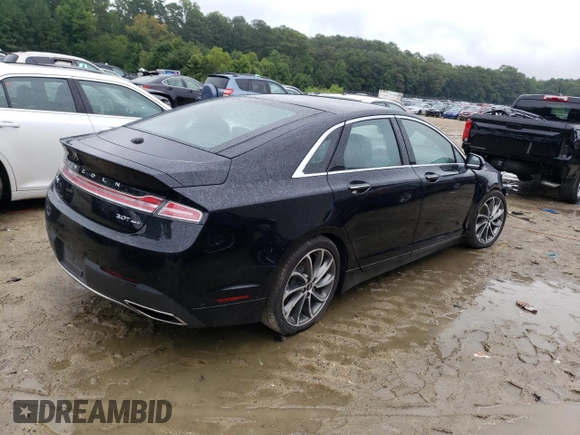 2018 Lincoln MKZ Reserve with VIN 3LN6L5FC2JR614142, listed as a Copart auction lot 64054794 with 6,316 mi miles and Salvage Title. Bid and sale history available at DreamBid. Image 3.