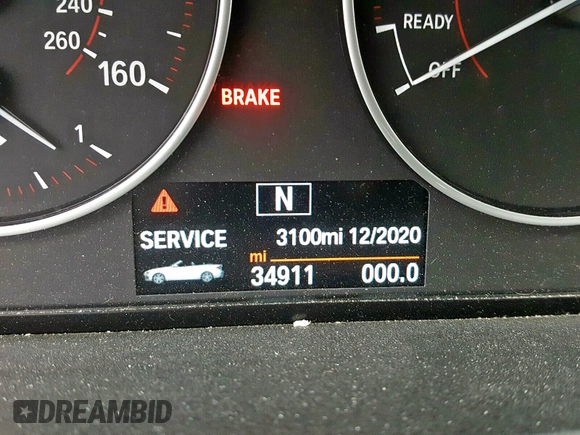 2015 BMW 2 Series M235i with VIN WBA1M1C57FVZ99313, listed as a Copart auction lot 31220780 with 34,911 mi miles and . Bid and sale history available at carsss.com. Image 8.