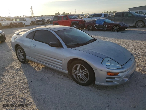 2003 Mitsubishi Eclipse GT with VIN 4A3AC84H93E088965, listed as a Copart auction lot 76821604 with 50186 miles and Salvage Title. Bid and sale history available at carsss.com. Image 4.