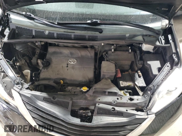 2012 Toyota Sienna XLE with VIN 5TDDK3DC9CS047319, listed as a Copart auction lot 53173405 with 198,654 mi miles and Salvage Title. Bid and sale history available at carsss.com. Image 12.