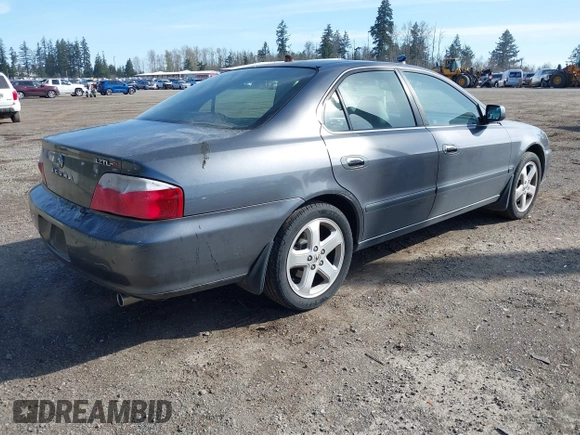 2003 Acura TL Type S with VIN 19UUA56853A005820, listed as a IAAI auction lot 41957844 with 138,708 mi miles. Bid and sale history available at carsss.com. Image 4.