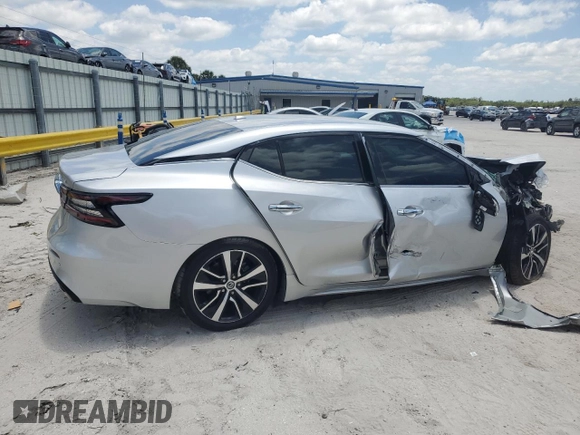 2022 Nissan Maxima SV z VIN 1N4AA6CVXNC503803, wystawiony jako Copart lot #57874325 z przebiegiem 51 426 mil mil oraz Nie do naprawy • Non repairable. Historia ofert i sprzedaży dostępna na DreamBid. Obrazek 3.