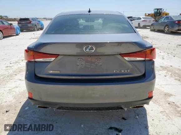 2018 Lexus IS with VIN JTHBA1D24J5063984, listed as a Copart auction lot 52530925 with 70,721 mi miles and Salvage Title. Bid and sale history available at carsss.com. Image 6.