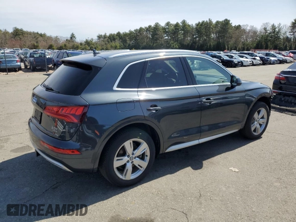 2018 Audi Q5 Premium Plus with VIN WA1BNAFY6J2141684, listed as a Copart auction lot 51249225 with 67,727 mi miles and Salvage Title. Bid and sale history available at carsss.com. Image 3.