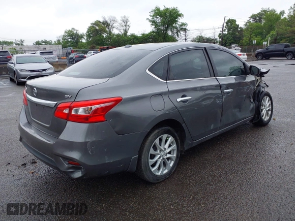 2019 Nissan Sentra SV with VIN 3N1AB7APXKY295347, listed as a IAAI auction lot 42223976 with 78,962 mi miles and . Bid and sale history available at DreamBid. Image 4.