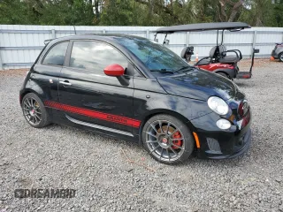 2017 FIAT 500 Abarth z VIN 3C3CFFFH6HT526325, wystawiony jako Copart lot #79726074 z przebiegiem 77 682 mil mil oraz Szkody całkowita. Historia ofert i sprzedaży dostępna na DreamBid. Obrazek 4.