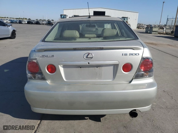 2004 Lexus IS 300 with VIN JTHBD192140082493, listed as a Copart auction lot 72612284 with 120,127 mi miles and Salvage Title. Bid and sale history available at carsss.com. Image 6.