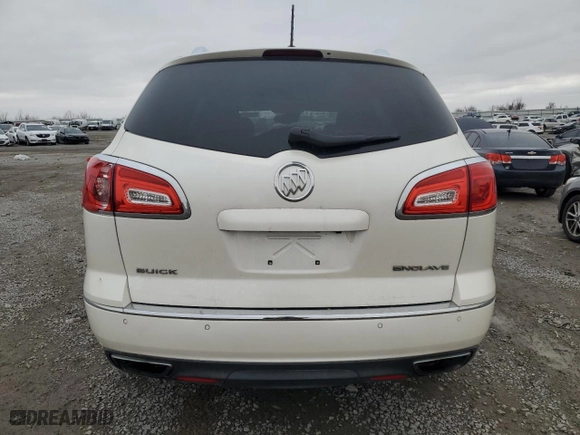 2015 Buick Enclave Leather with VIN 5GAKRBKD4FJ314507, listed as a Copart auction lot 48021025 with 168,289 mi miles and Salvage Title. Bid and sale history available at carsss.com. Image 6.