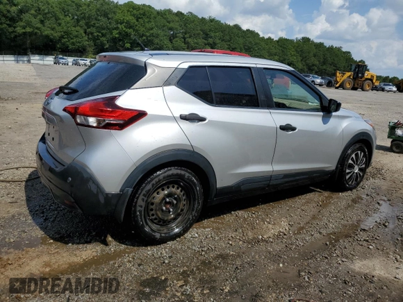2020 Nissan Kicks S with VIN 3N1CP5BV1LL542782, listed as a Copart auction lot 65746844 with Not Provided miles and Salvage Title. Bid and sale history available at DreamBid. Image 3.
